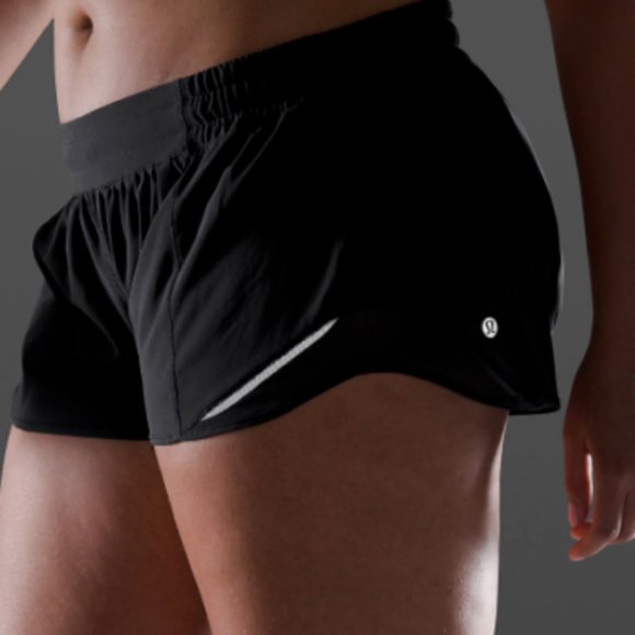 lululemon athletica Pants - Lululemon Hotty Hot Short 2.5" - Black - Size 12